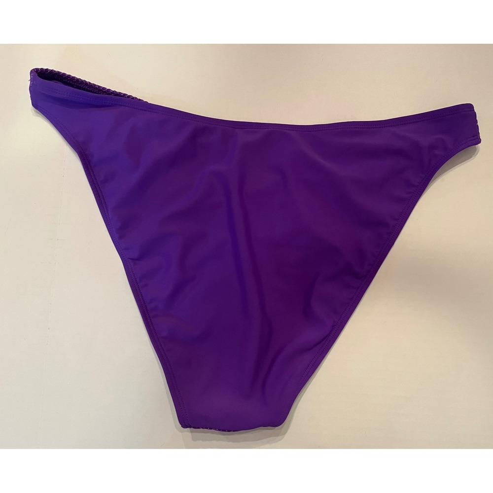 NWT No Boundaries Purple Fish Net Swim Bottoms Swimsuit Bottom Size XL 16-18‎ - Picture 7 of 7